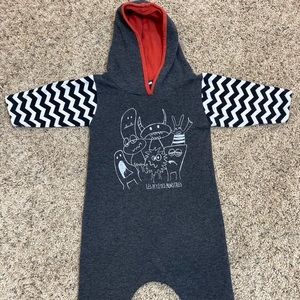 H+C Henry and Claire Monster Romper